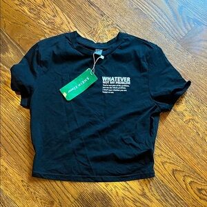 SHEIN Black Graphic Tee